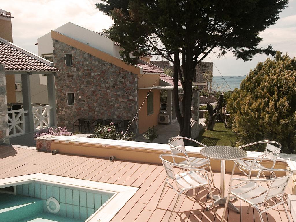 Sea Sun Aparthotel Plomari Buitenkant foto