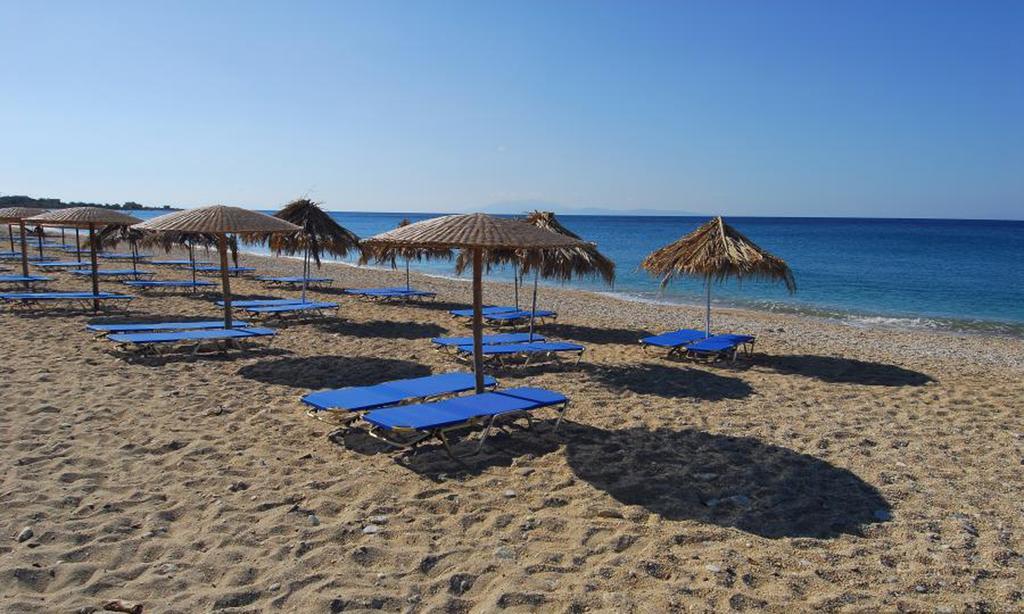 Sea Sun Aparthotel Plomari Buitenkant foto